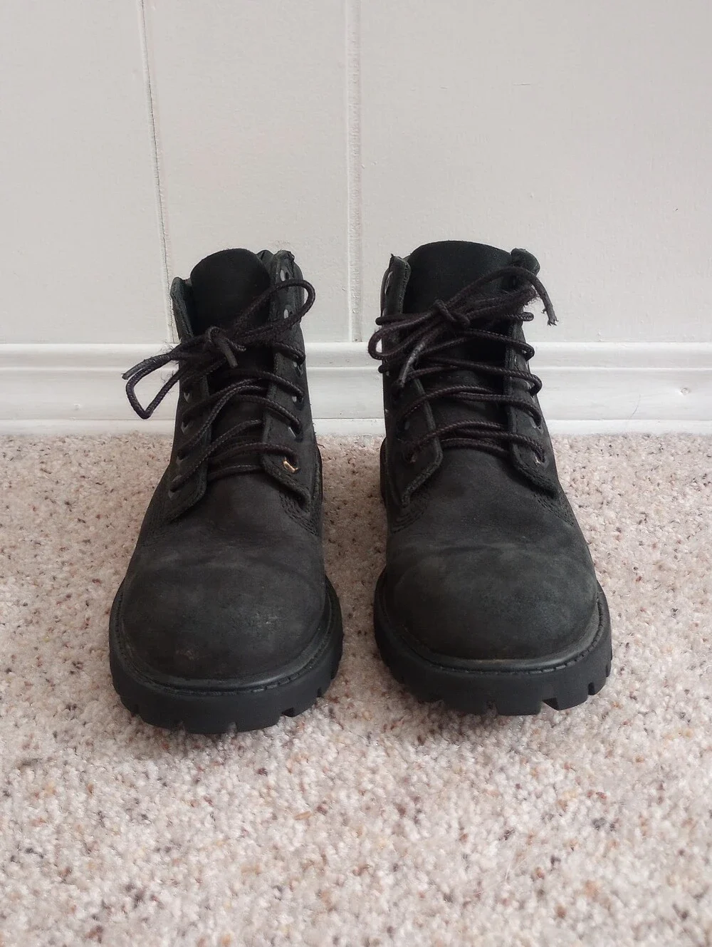 Timberland Black Kids Boots Size 11